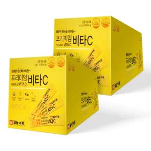 일양약품 프리미엄 비타민C 200포 2개 / 200일분 항산화 수용성 비타민 가루 분말 과립