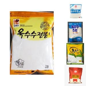 (1kg) 옥수수전분(뚜레반)/가정용/반죽/전분/가루/베이킹/식자재/옥수수맛/옥수수/제과/제빵/튀김/홈