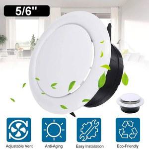 벤트 커버 공기 배출구 홈 환기 100MM 150MM 200MM 75MM 에어컨 튜브 환기 디퓨저 원형 공기 배출구