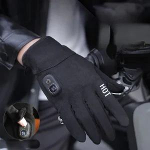 USB 충전식 발열장갑 온열 남녀공용 발열 장갑 손가락 오토바이 사무실