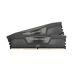 코르세어 복수 DDR5 64GB (2x32GB) 6000MHz CL30 AMD EXPO 인텔 XMP iCUE 호환 컴퓨터 메모리 - 그레이(CMK64GX5M2B6000Z30)