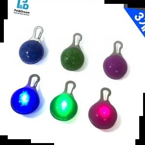 불빛펜던트 쏘아베 LED 애견목줄 강아지 야광펜던트x3