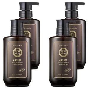 댕기머리 오리지널 모발 두피 청결 뉴골드 샴푸 500ml 4개