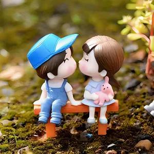 의자 커플 미니어처 2p