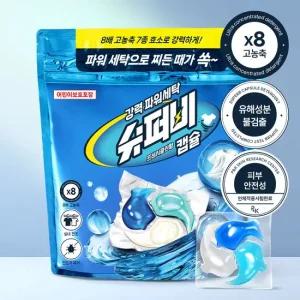 딥클린 캡슐 세탁 세제 프레시클린 100개입 1개 [SB-CLF1]