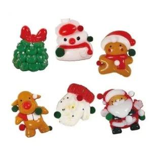 ( )메리 크리스마스 모찌 말랑이 스퀴시 스트레스해소 1박스 12개입 빵모양 베이커리 토이 열쇠고리