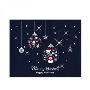 ( )크리스마스 스티커 반짝이는 성탄절 오너먼트 모빌 01