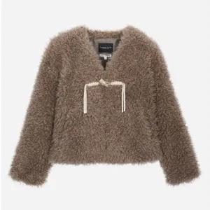 [써스데이아일랜드](T258MLT936W)토글 포인트 푸들 퍼 자켓