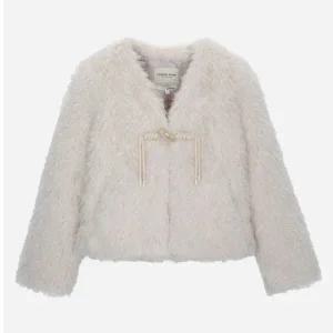 [써스데이아일랜드](T258MLT935W)토글 포인트 푸들 퍼 자켓