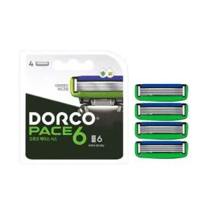 도루코 페이스6 6중 면도날 4개입 면도기 면도날 면도용품