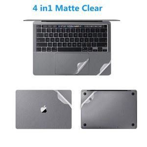 맥북 에어 15.3 전체 바디 매트 클리어 스티커 데칼, M3 M2 A3114 2023 2024 13.6 A3113 터치패드, 손바닥 받침대 피부 보호