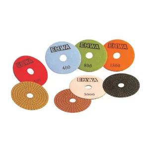 이화다이아몬드-다이아몬드 세라믹패드 4inx1500 15mm (1EA)광택작업 연마 석재 공구