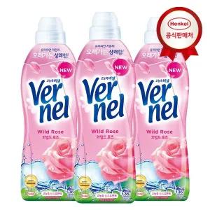 갤러리아 헨켈 고농축 섬유유연제 버넬 0.9L 와일드로즈 3개