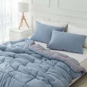 먼지없는 사계절 순면 차렵이불 호텔 가을 겨울 간절기 알러지케어 모달 기숙사 이불패드 침대 침구 세트 슈퍼싱글