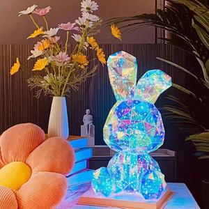 레빗 토끼 오로라조명 크리스마스트리 LED전구 무드등
