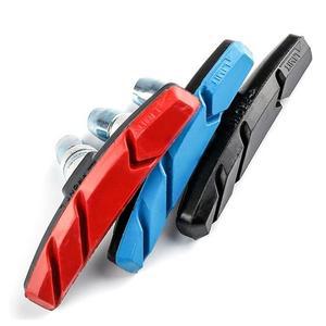 교체형 2개 자전거 곡선설계 일체형타입 로드 V브레이크 한세트 패드 브레이크슈