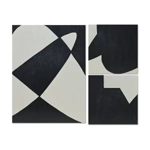 이사선물 현관액자 서재 거실인테리어 현대미술 추상화 캔버스그림-1번 (100x75cm)