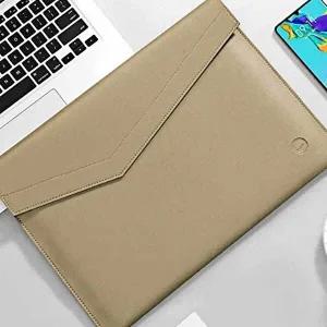 [셀러허브 패션][JHQS80OH_4B]노트북가죽파우치 베이지 노트북슬리브파우치