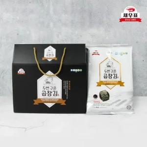 명인 새우표 완도 구운곱창김 선물세트