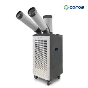 [더비티]캐로스 2구 자바라 4L 이동식에어컨 CPC-F3900G / 실외기없는 공장형 공업용 업소용 산업용 창고