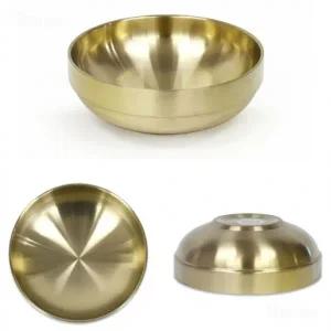 보온보냉 이중구조 티타늄 한정식 갈비탕 떡국 육회 비빔밥 그릇 물냉면 비빔냉면 냉면그릇 19.3cm 21.3cm