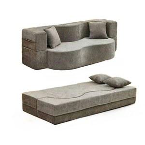 벨벳패브릭 접이식소파베드 고분자폼 압축소파 2인용 3인용