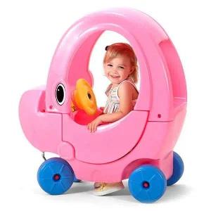 붕붕카 승용차완구 지붕차 유아붕붕카 조립배송 핑크