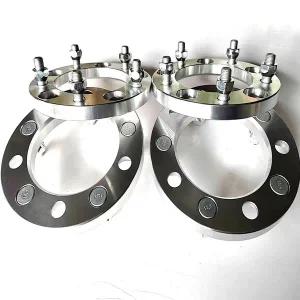 허브스페이스 휠 2PCS 5x112 5x4인치 66.6mm 25 메르세데스-벤츠 호환 C55 AMG용 30mm 어댑터 두께 C 클래