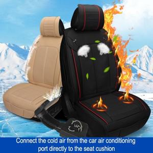 이중 용도 카시트 커버, 히터 및 쿨러, 환기 공기 선풍기, 바람 난방, 따뜻한 인테리어 액세서리, 12V