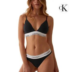 캘빈클라인 CK 언더웨어 코튼 여성 트라이앵글 브라렛 스포츠 브라탑 QF5650E-UB1972376