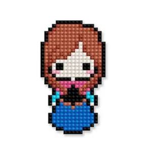 [콩심팥심]비즈아트 보석십자수세트 십자수 겨울왕국 안나 보석십자수세트