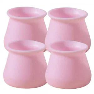 [알티피아]ksr 의자 소음방지 식탁의자 양말 발커버 핑크 4P