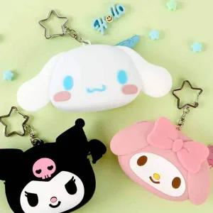 [골드스마일]실리콘 동전지갑 여아동전지갑 캐릭터동전지갑 미니파우치