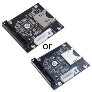 SD SDHC MMC 3.5 40 핀 남성 IDE 어댑터 카드 메모리 하드 디스크 드라이브