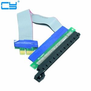 PCI-E pcie 라이저 익스프레스 1x x1 익스텐션 플렉스 케이블 컨버터 카드 어댑터