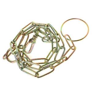 한양 원터치 체인개줄 5호 (목줄 개줄 체인줄 리드줄 중형견 대형견 애견줄 개목걸이 개목줄 쇠사슬 진돗개