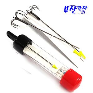 엠엔케이 호래기 바늘(2개입)+보관케이스