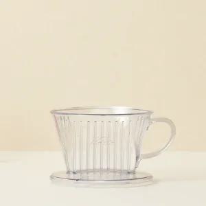 칼리타 커피 드리퍼 투명 101D 핸드드립퍼