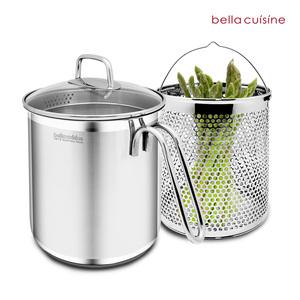 벨라쿠진 18-10스텐 멀티팟16CM/주전자겸용/국수냄비 /인덕션 가능