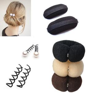 올림머리/똥머리밴드/스크류핀/업스타일장식/당고머리