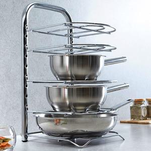 스토피아 스텐레스 민트 후라이팬정리대 4단 5단