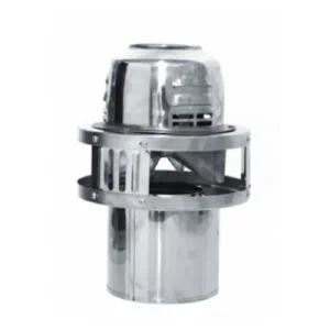 [만승전기 고온용 스텐흡출기 MSH-180S]덕트/배기/배출/환기/120도씨/중간냉각팬/온도휴즈내장/난로/연탄/화목/팰릿보일러