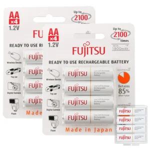 후지쯔 Ni-MH AA 2000mAh 스탠다드 충전지 (8알)/충전건전지