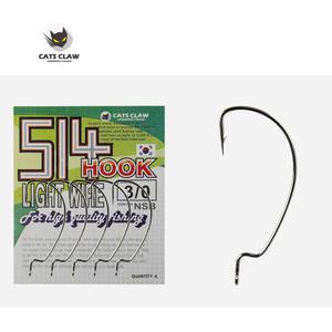 캣츠크로우 514 라이트훅 루어바늘 다운샷바늘