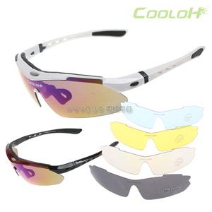스포츠고글 UV차단 편광 선글라스 렌즈5종 자전거고글