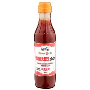 양념치킨(매운맛소스)440g/청우