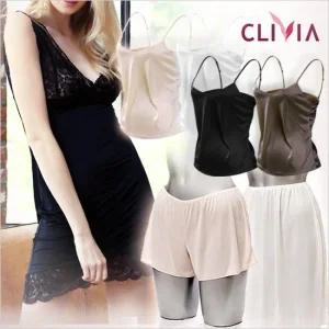 [크리비아]그녀의센스란제리 슬립 6종 택1바지 치마 상의 원피스
