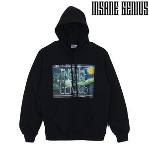 Starry Night Hoodie_BLK / 인세인지니어스 기모후드