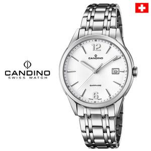 [칸디노][공식][CANDINO]칸디노 C4614/2 스위스메이드 메탈 손목시계