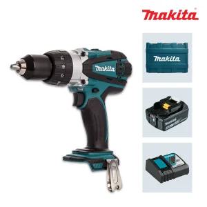 마끼다 DHP458RTE 18V 5.0Ah 배터리 x1팩 충전함마 해머 드라이버드릴